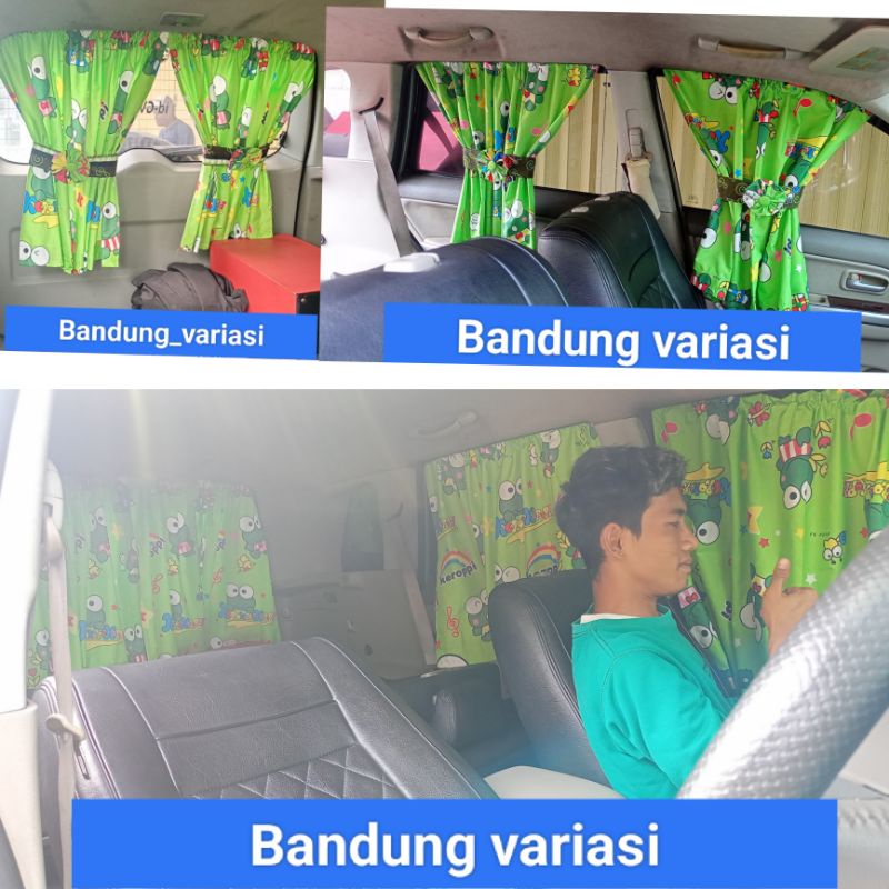 Kain Tirai Gorden Pintu Mobil Pribadi Avanza Tirai Kaca Mobil xenia inova UNIVERSAL Pelindung panas