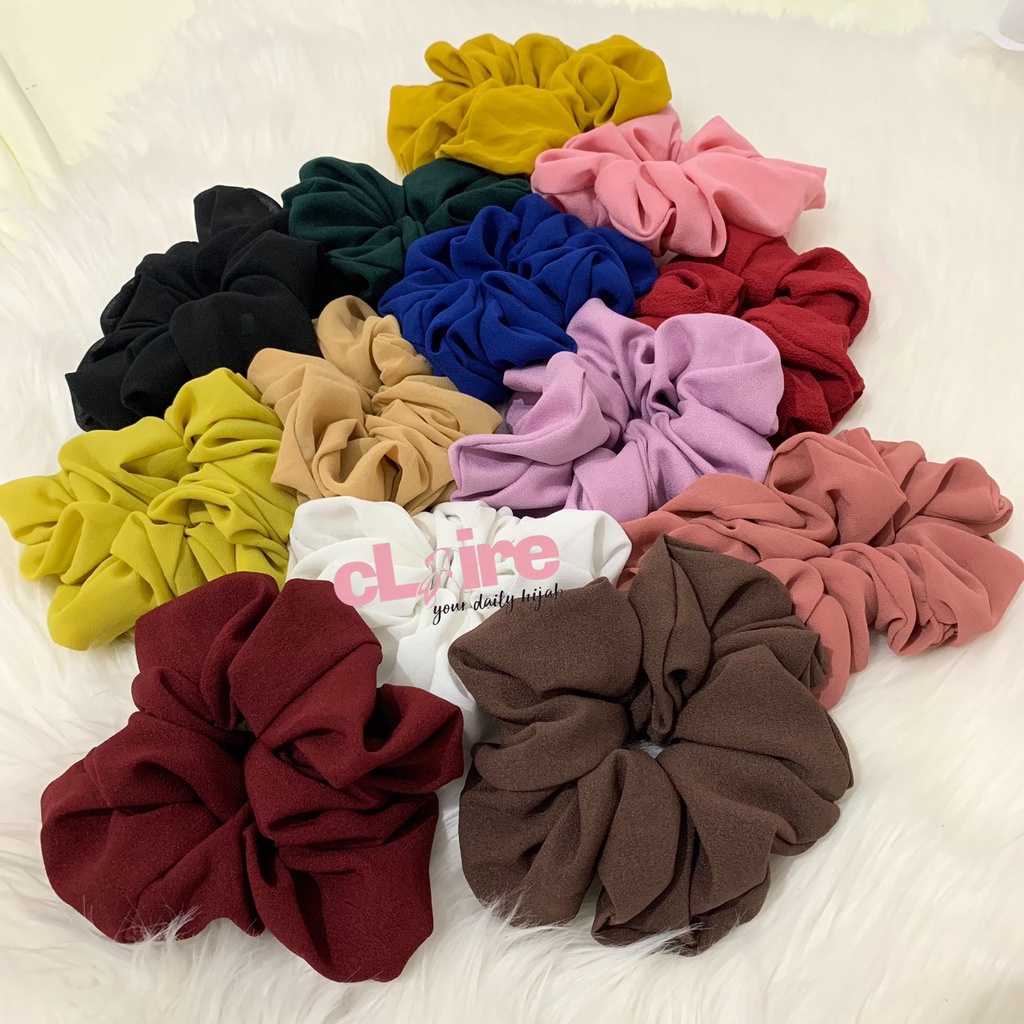 Ikat Rambut Standart Jumbo / Scrunchie ikat rambut /scrunchie