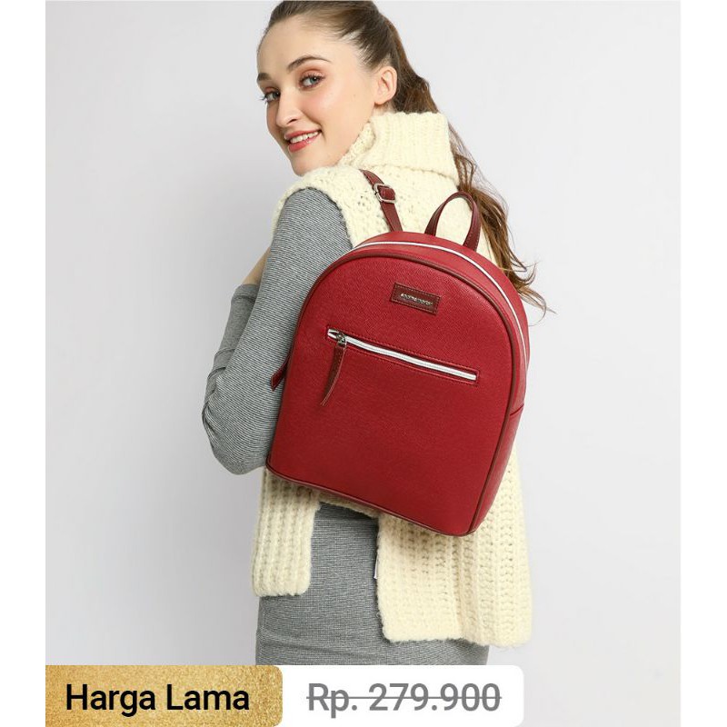 Tas Ransel Maroon Alocasya Sophie Martin