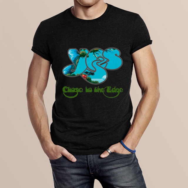 Kaos Yes Band Close To The Edge Tshirt Casual Unisex T-SHIRT Bahan Katun TERBARU