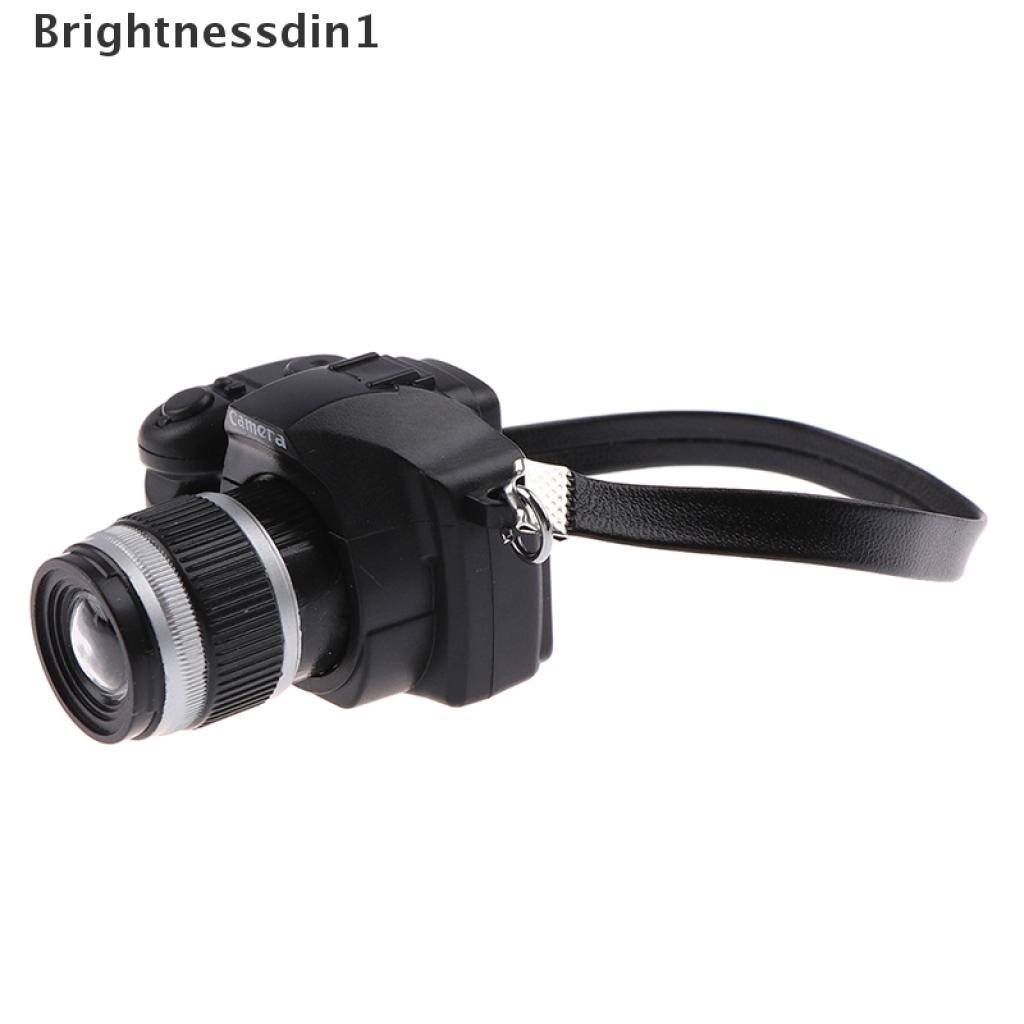 (Brightnessdin1) 1pc Miniatur Kamera Slr Digital Untuk Rumah Boneka