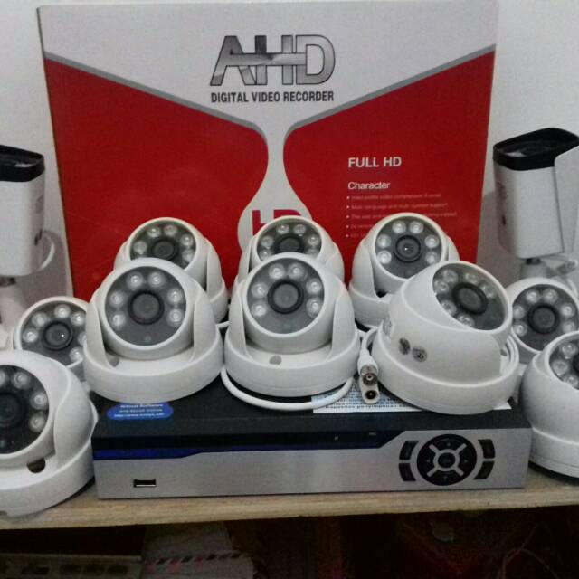 PAKET CCTV 1080P 5MP 12 KAMERA CCTV CAMERA FULL HD 1080p 5 MP MEGAPIXEL BISA ONLINE DI HP