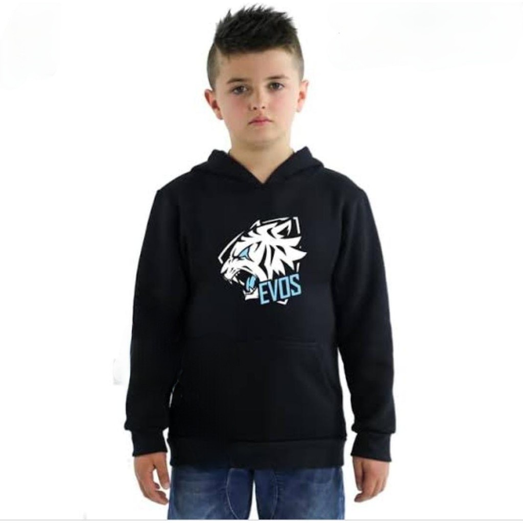 SWEATER BAJU ANAK LAKI LAKI EVOS ROAR HOODIE TERBARU