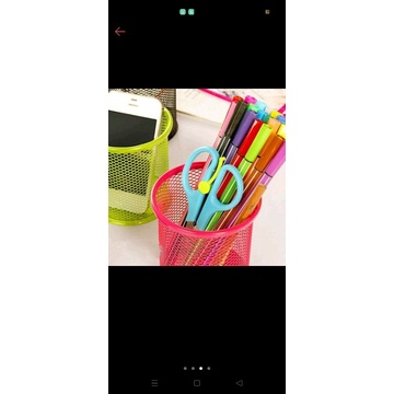 

tempat alat2 tulis meja bahan besi tempat pulpen /alat tulis