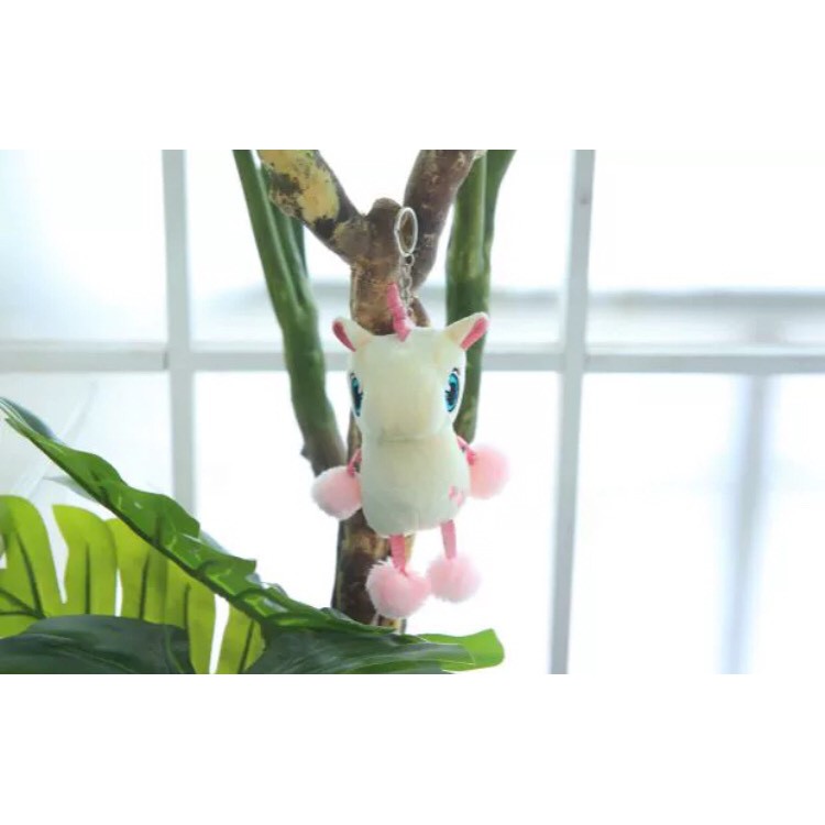 GANTUNGAN KUNCI UNICORN KUDA PONY FLAMINGO KEYCHAIN