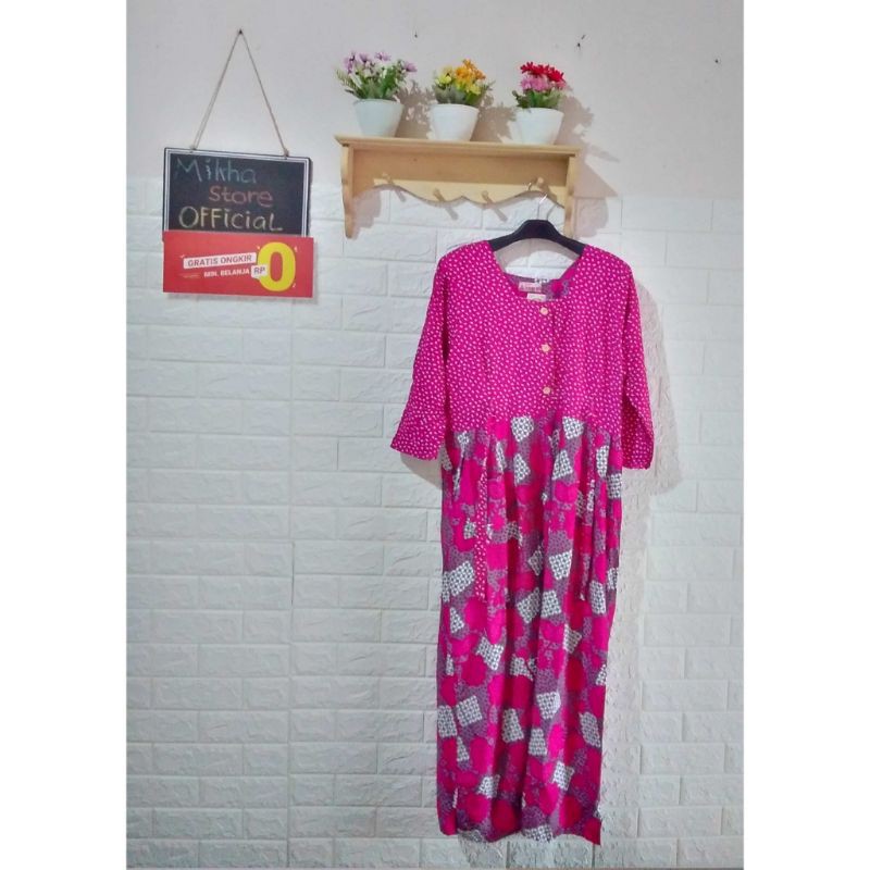 DASTER BATIK BOROBUDUR MODEL MUSLIM