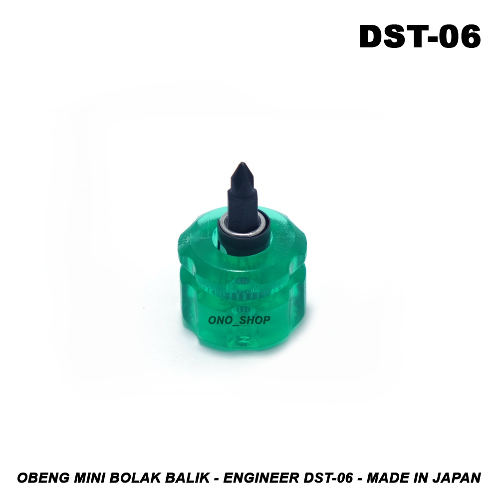 Obeng Mini Bolak Balik - Engineer DST-06 - Made in Japan