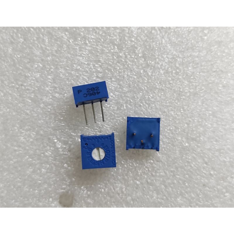trimpot VR 202 2K ohm trimpot biru duduk
