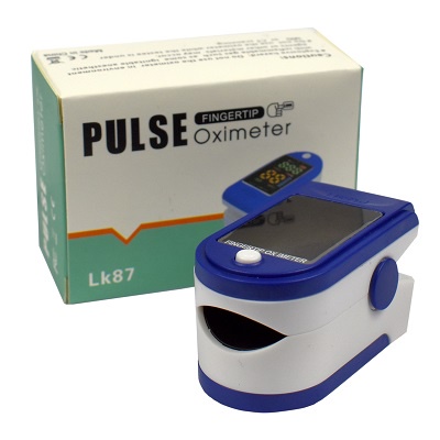 Oxymeter Fingertip Pulse Kadar Oksigen Dalam Darah Detak Jantung
