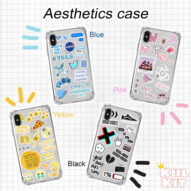 Aesthetics Color Case by Kulkit.id