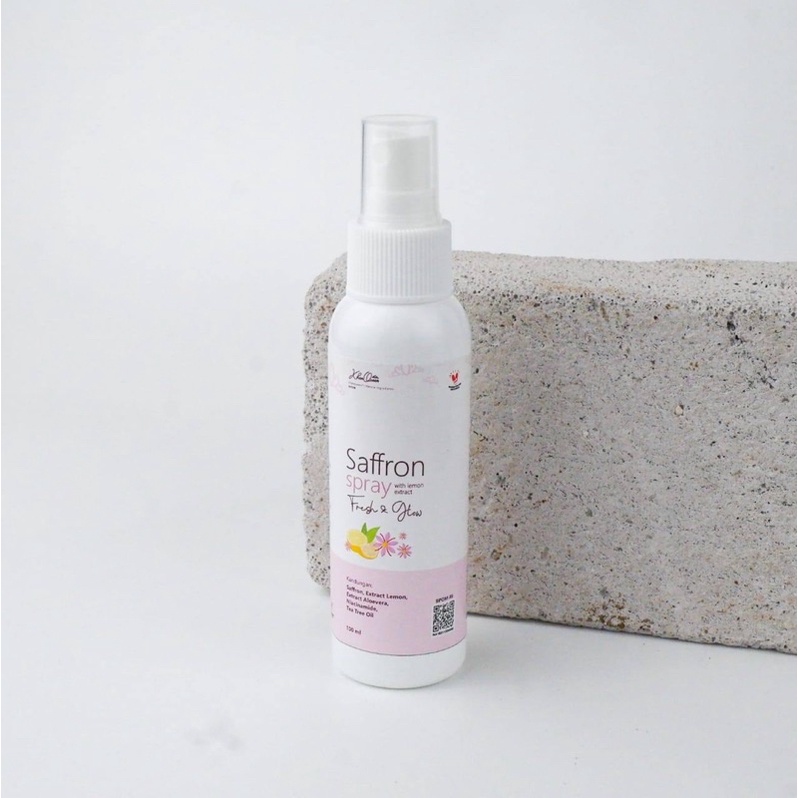[FREE GIFT] [BPOM] SAFFRON SPRAY LEMON EXTRACT 100 ML BY KHANQUEEN