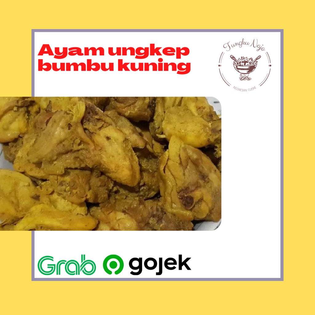 

Ayam Ungkep Serundeng Bumbu Kuning