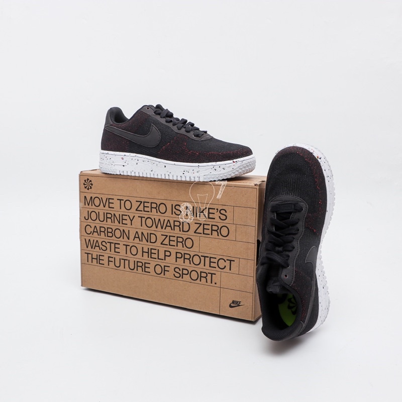 Air Force 1 Low Crater Flyknit Black