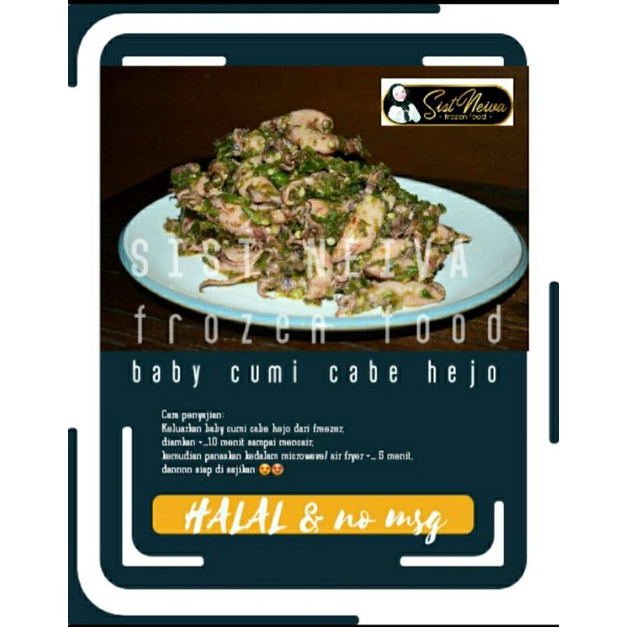 

SIST NEIVA LAUK ASIN BABY CUMI CABE IJO ( TEMAN BEKAL HAJI & UMROH, TEMAN TRAVELING. TEMAN CAMPING , SAHABAT ANAK KOST, SAHABAT ORANG SIBUK DLL )