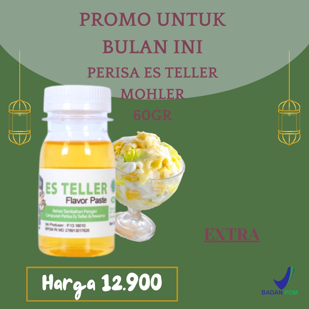 

⚡COD⚡ PERISA PASTA MOHLER ES TELLER / PASTA MINUMAN ES TELLER MOHLER / PERISA PASTA MOHLER ES TELLER BISA BUAT CAMPURAN BAHAN MAKANAN, MINUMAN, DAN BAHAN KUE / MOHLER Pasta perisa pewarna ES TELLER