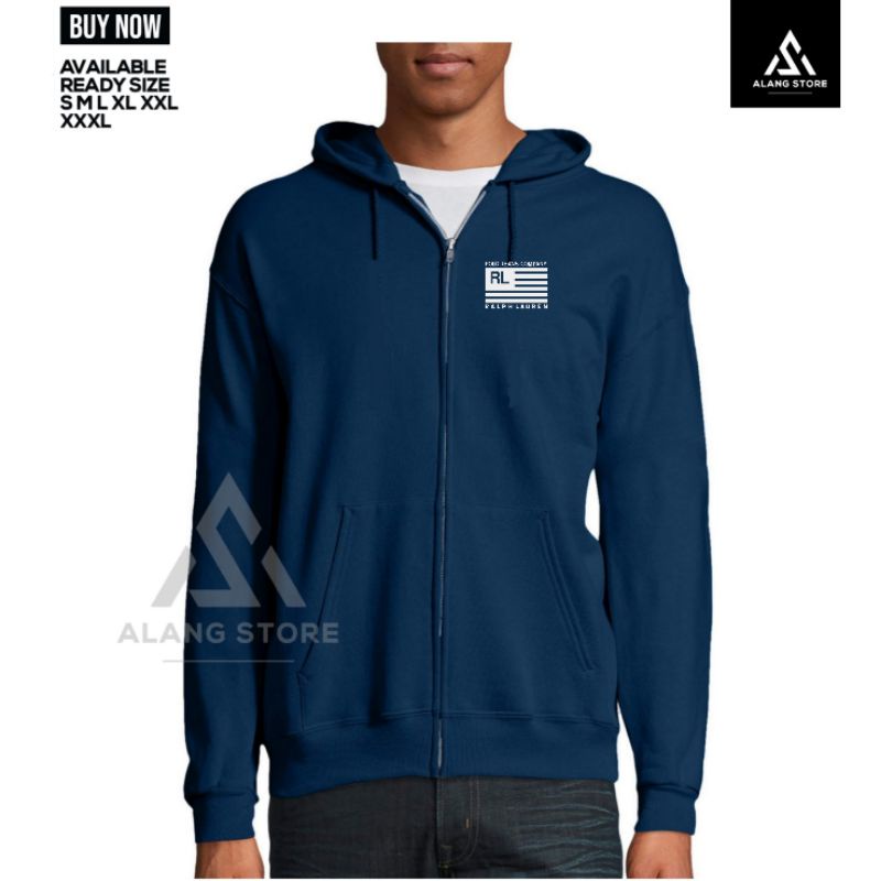 Hoodie Zipper Jaket Polo Ralph Lauren Jeans