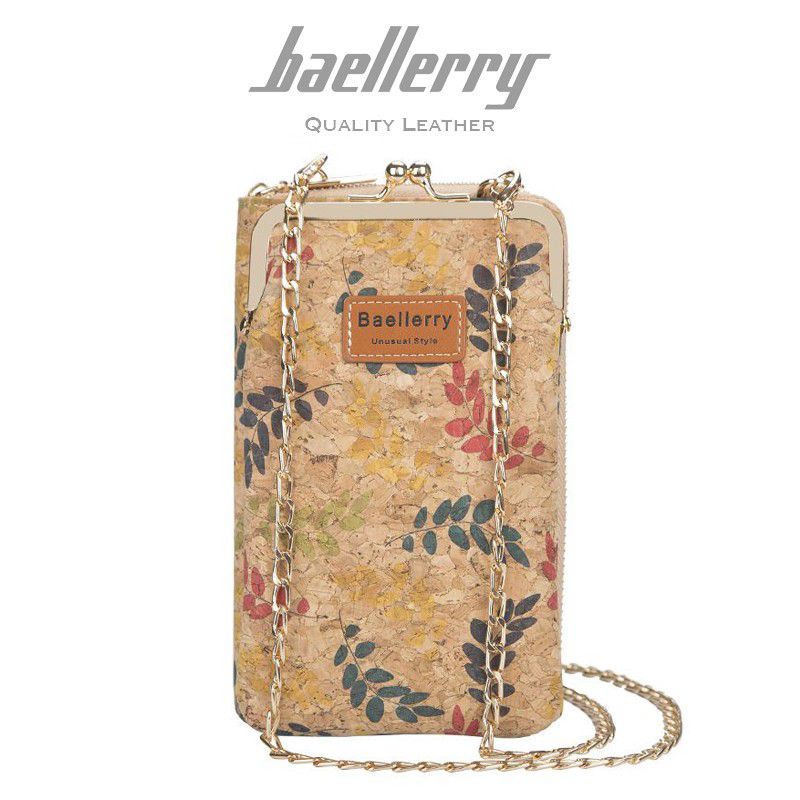 BAELLERRY - Tas HP Dompet Selempang Wanita | Tas Kulit Wanita | Tas Selempang Wanita
