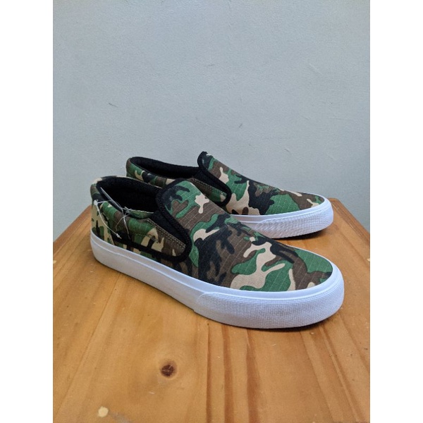 (BNIB) ORIGINAL DC Trase Slip-On Tx - Black / Camo