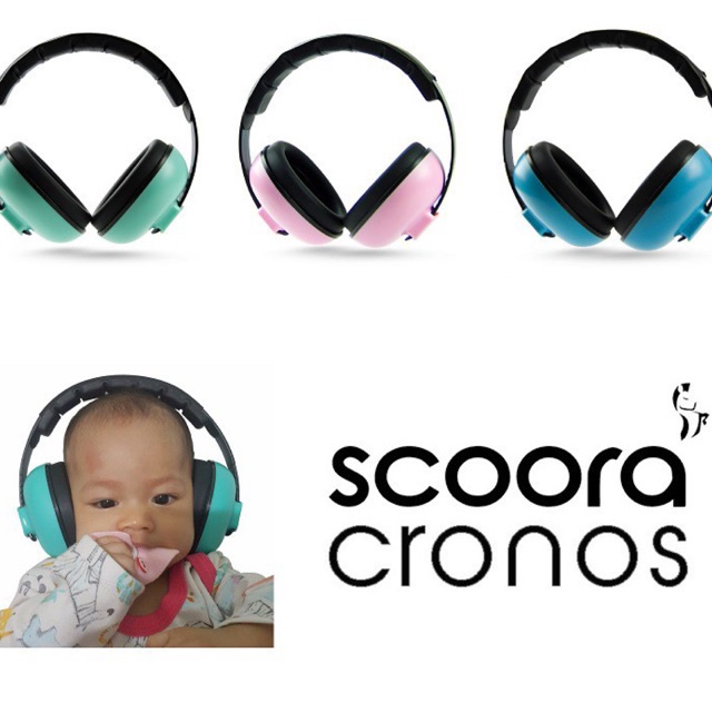 *FRAULEINCO* Scoora Cronos Earmuff OFFICIAL / Alat Pelindung Telinga Bayi