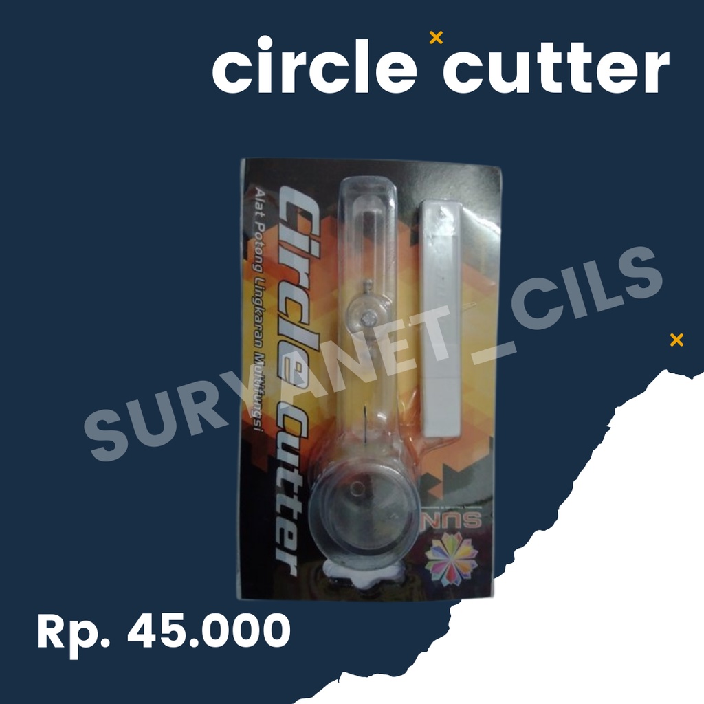 Circle Cutter Great Star Alat Pemotong Sticker Lingkaran Bulat bundar