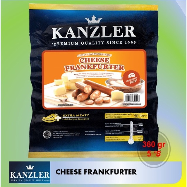 

KANZLER Cheese Frankfurter
