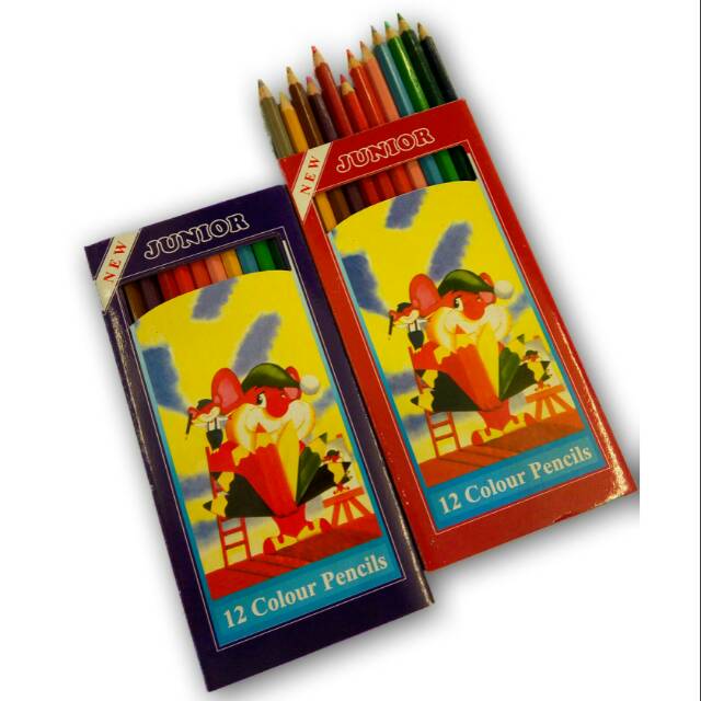 

Pensil Warna Junior Panjang 12 warna