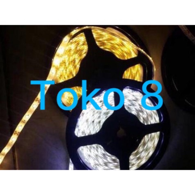 Led strip SMD 5050 ip44 DC 12v 5meter /putih / biru / hijau