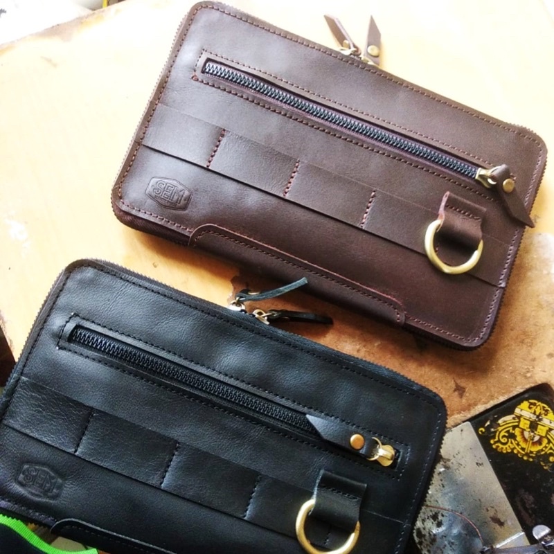 Tas Tangan Handbag Clutch bahan Kulit Asli 100%