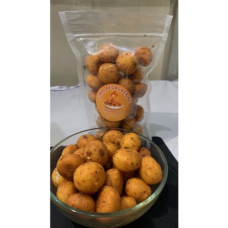 

cimol kering pedas daun jeruk