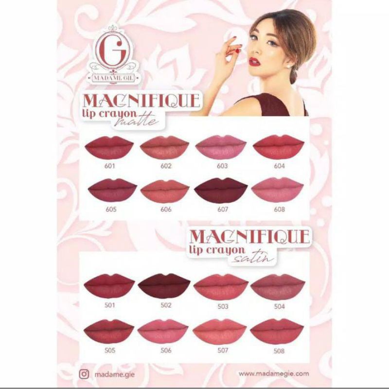 MADAM GIE LIP CRAYON MATTE