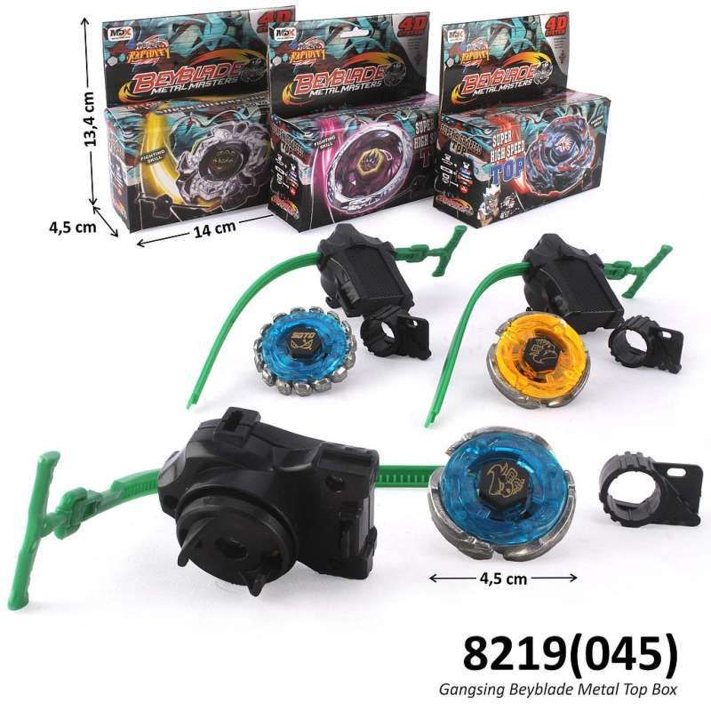 Mainan gangsing beyblade metal masters dikirim random /mainan anak gangsing petarung