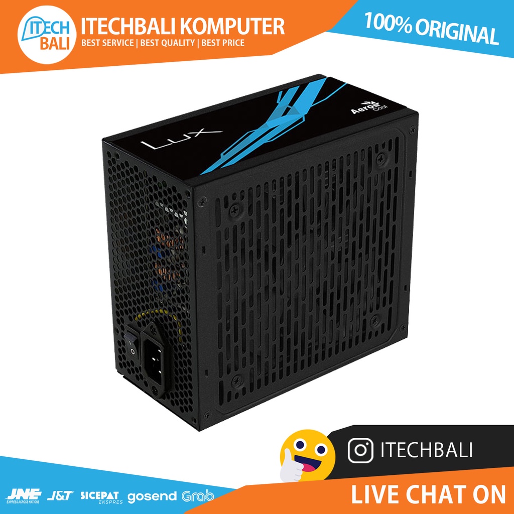 PSU AEROCOOL LUX 550W 80+ Bronze  | ITECHBALI