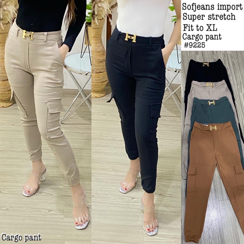 Celana Impor Wanita Soft Jeans Strecth 9225