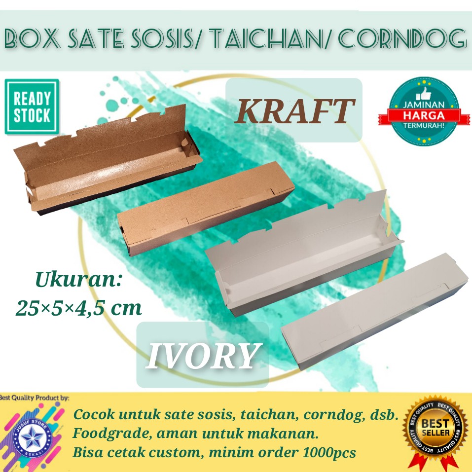 

Box Dus Sosis / Dus Corn Dog / Dus Taycan @1Pcs