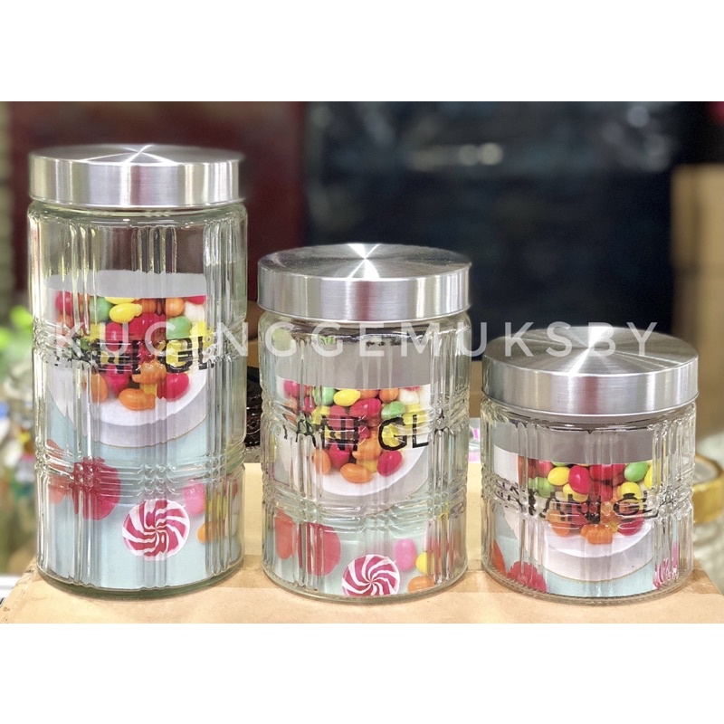 Toples Kaca Bulat Import untuk Lebaran model baru