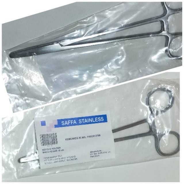 Nalpuder/ needle holder 18cm