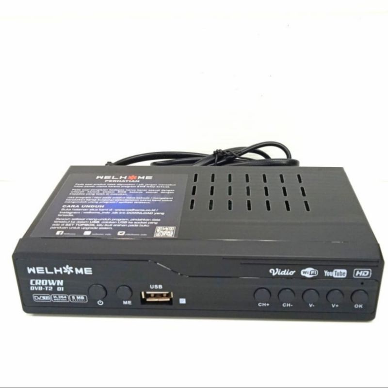 Jual Promo paket lengkap set top box tv digital plus usb adapter dongle