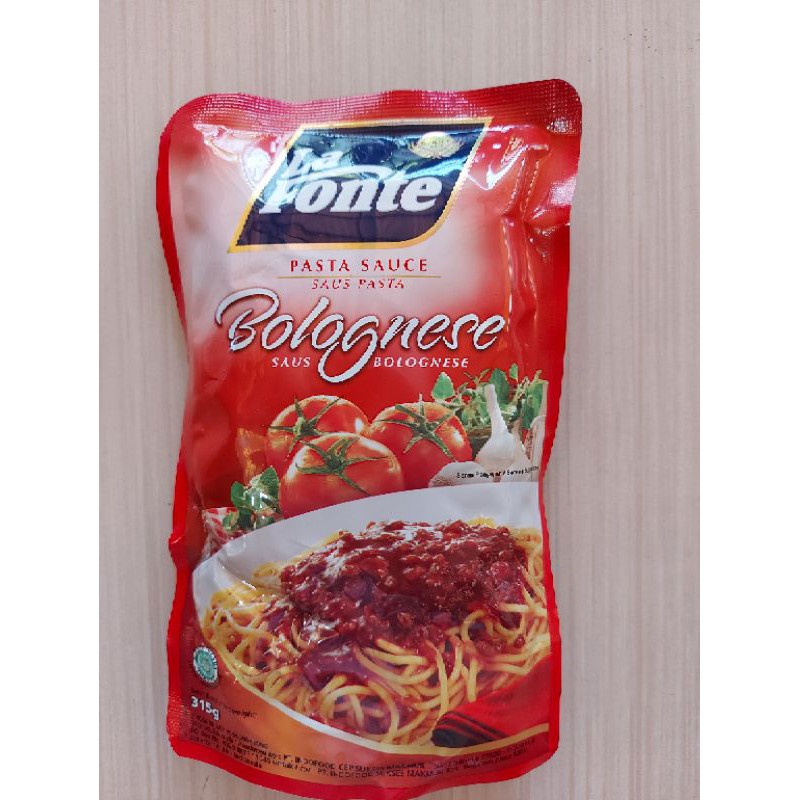 

lafonte bolognese saus 295 gr rasa ayam