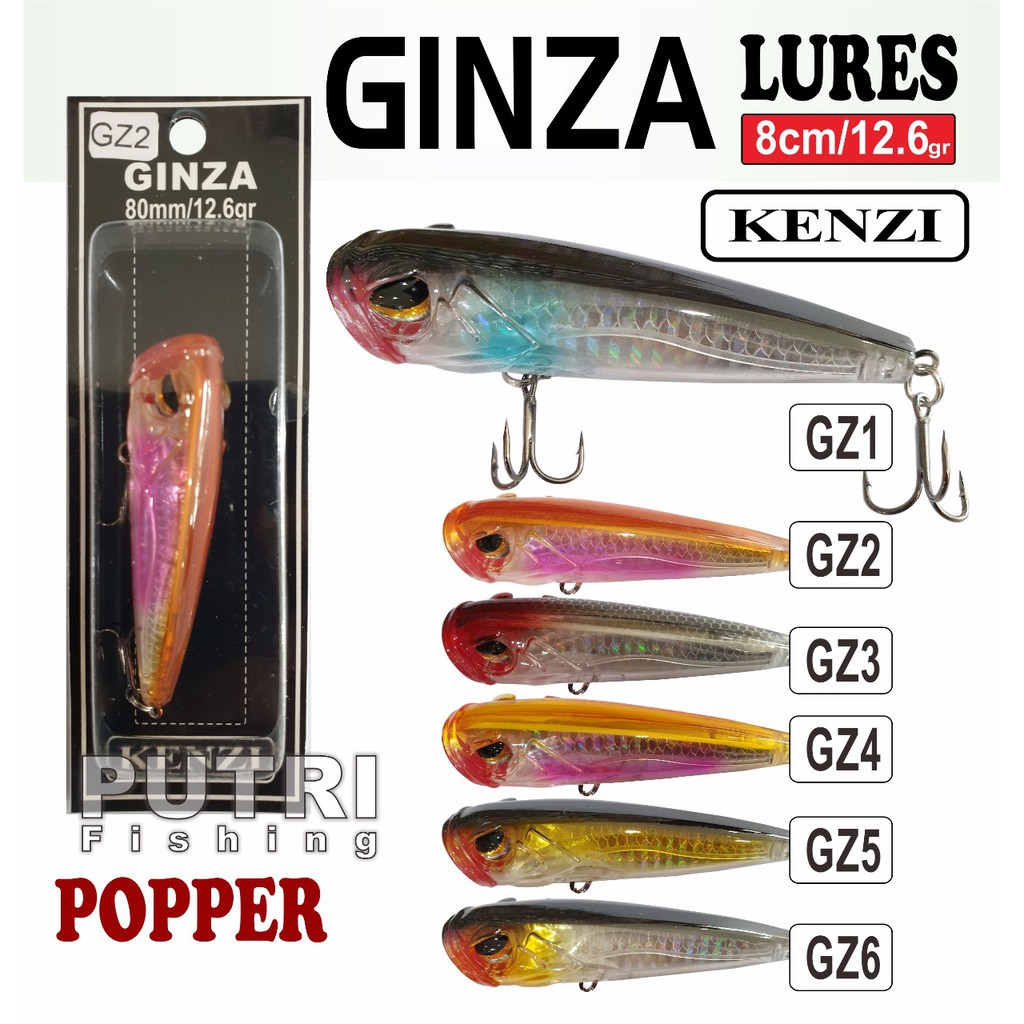 KENZI GINZA LURES 80mm 12.6gr