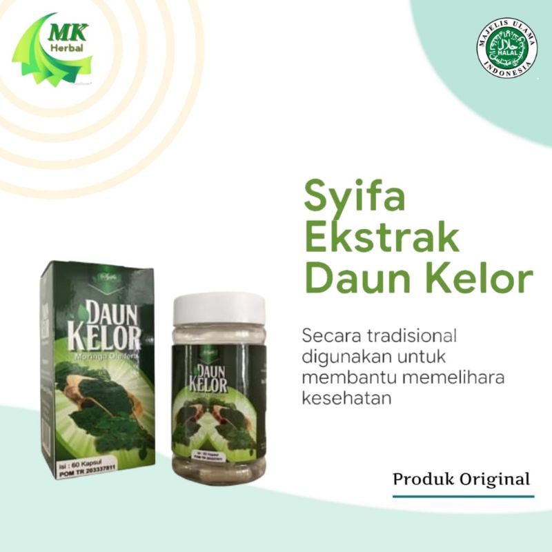 

Ektrak Daun Kelor Syifa 60 kapsul