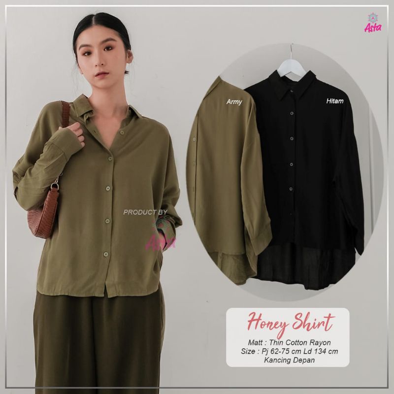 Honey Oversize Shirt by Asta