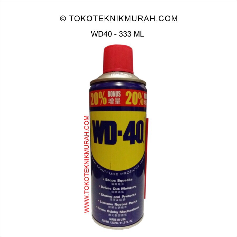 WD40 Pelumas Anti Karat 333ml Lubricant WD 40 333 ml