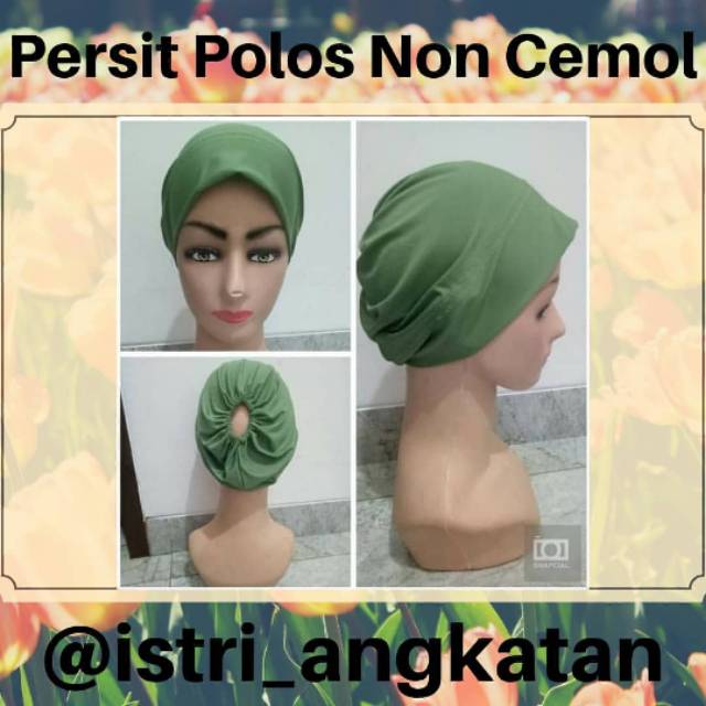 Ciput Persit Polos Non Cemol