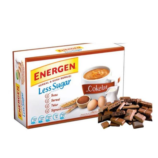 

[KODE 44] Energen Coklat Less Sugar 10 Sachet x 20 gr - Twinpack TERMURAH..!!