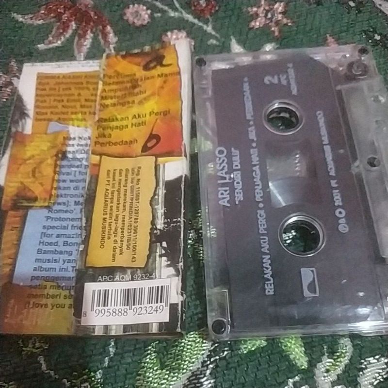 Kaset pita Ari Lasso: Sendiri Dulu (Baca Deskripsi)
