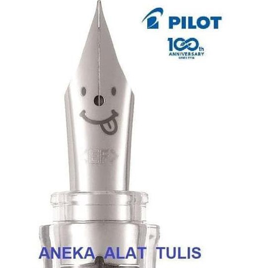 

Trendi Best Seller Pilot Kakuno " Clear " Fountain Pen / Pen Tinta Fka-1Sr-Nc Bergaransi