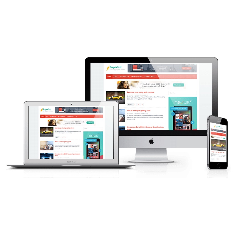 Theme WordPress Superfast Original Lifetime