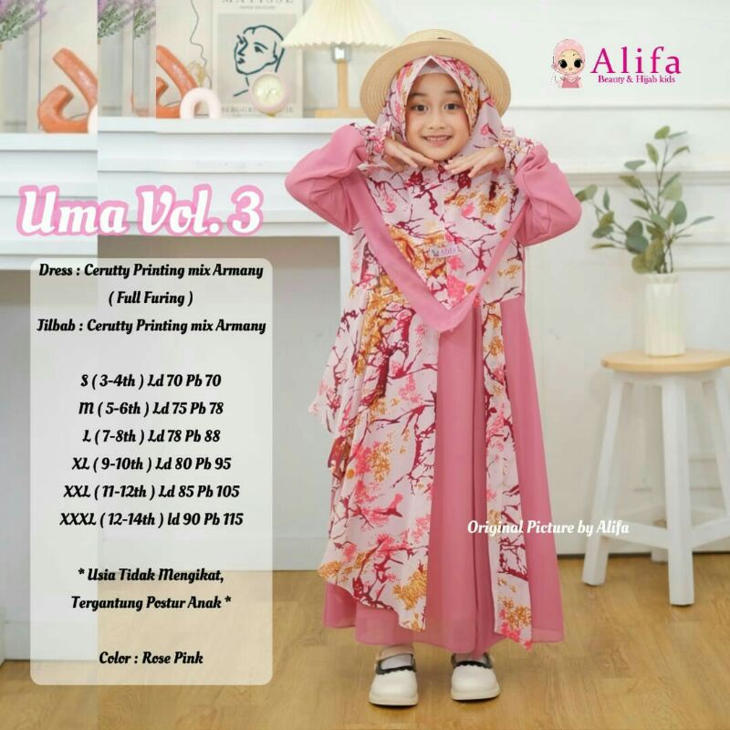 UMA ,AISYAH  Kids Ori by Alifa