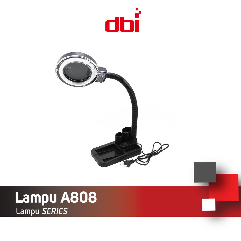 Kaca Pembesar, Lampu Servis A808