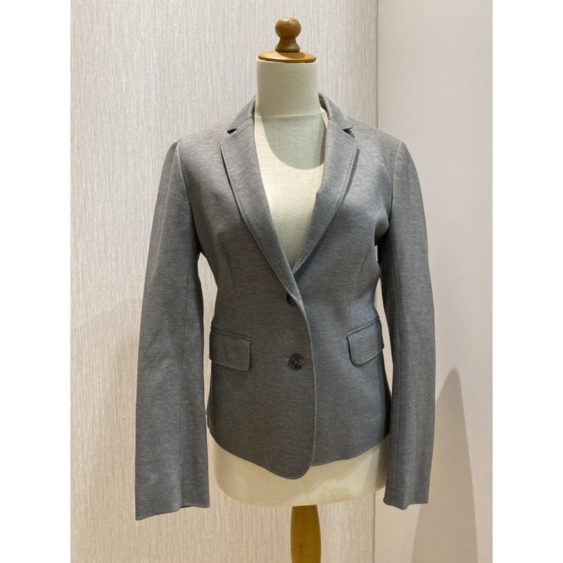 MUJI preloved blazer outer jas kerja wanita grey